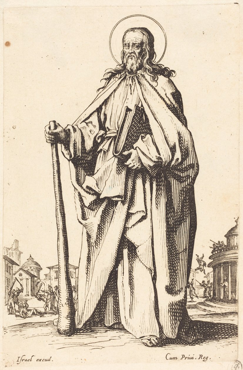 Ifjabb Szent Jakab alkotó: Jacques Callot