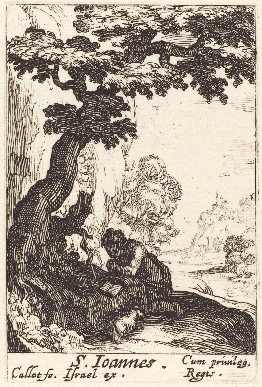 Keresztelő Szent János alkotó: Jacques Callot