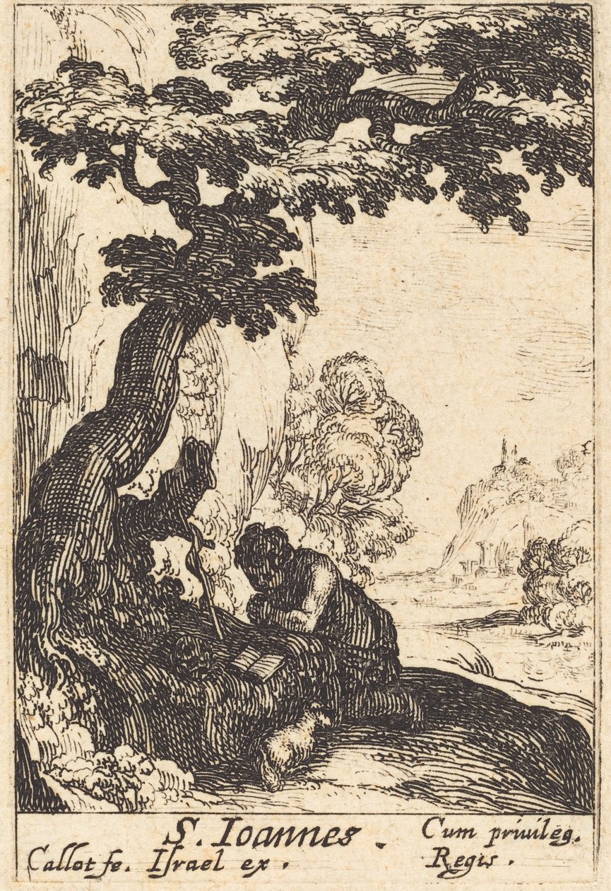 Keresztelő Szent János alkotó: Jacques Callot