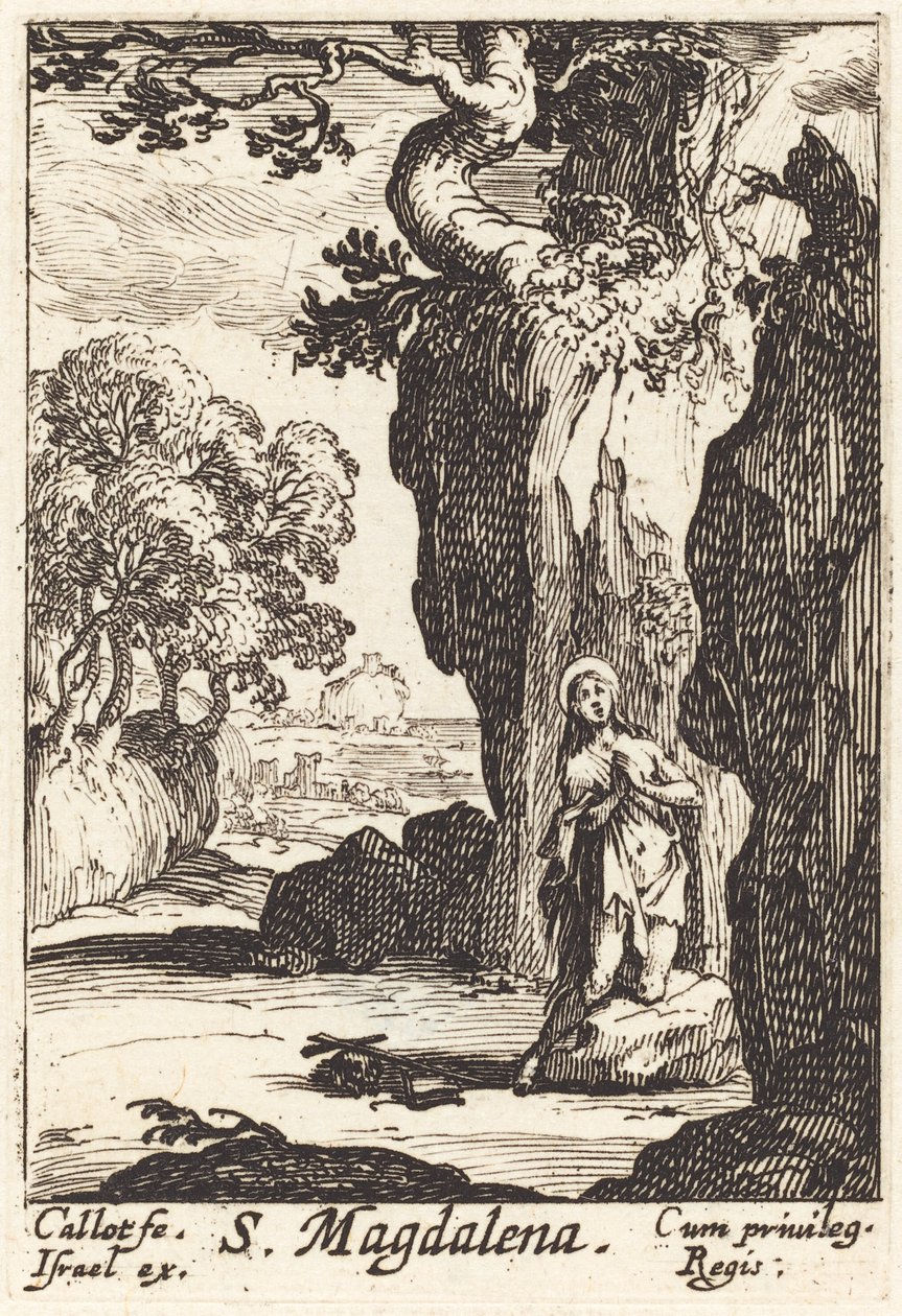 Szent Mária Magdolna alkotó: Jacques Callot