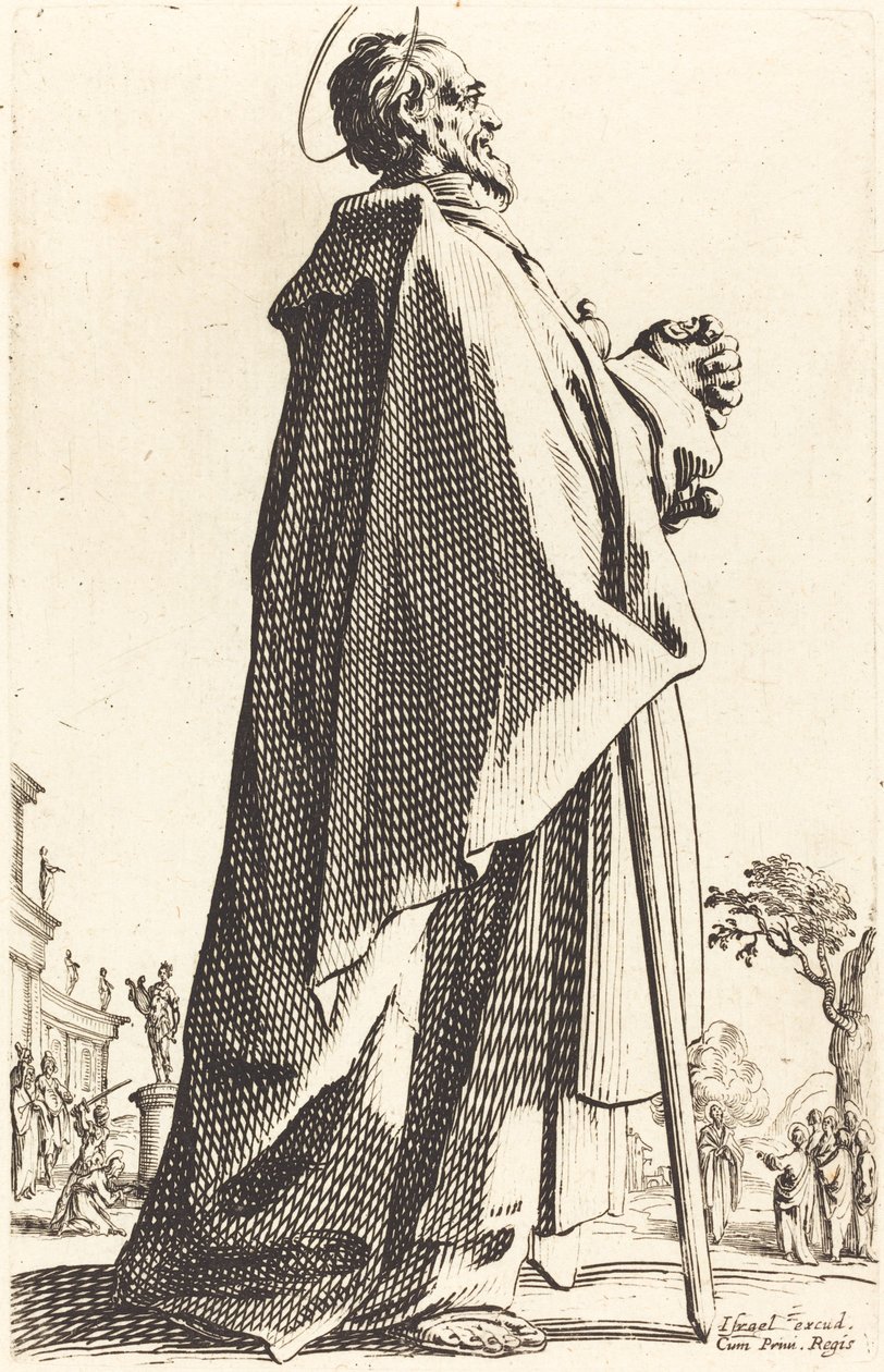 Szent Máté alkotó: Jacques Callot