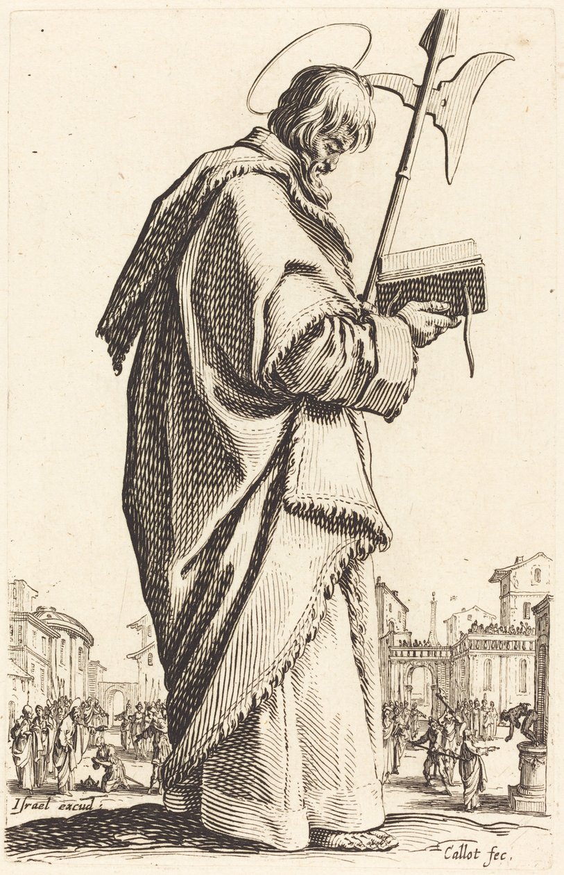 Szent Mátyás alkotó: Jacques Callot