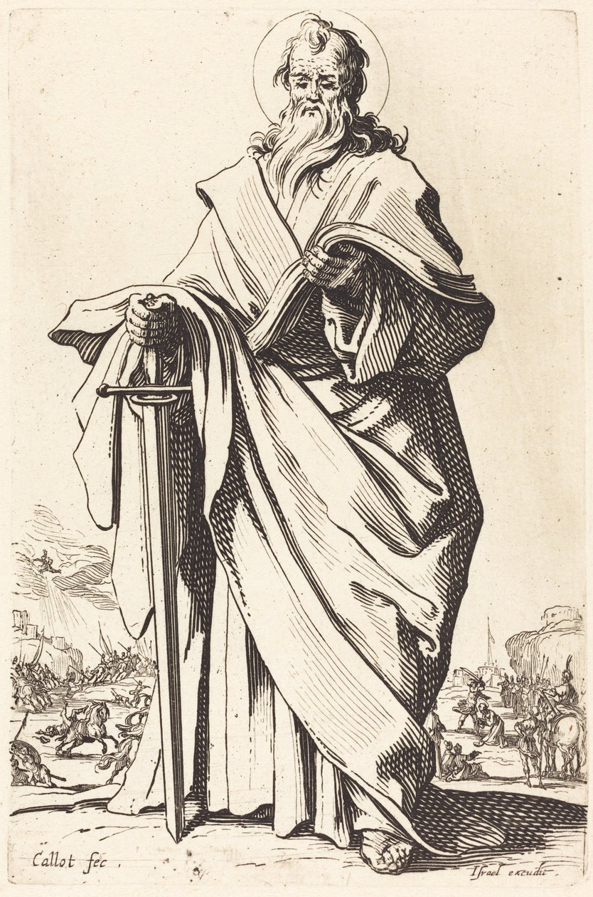 Szent Pál alkotó: Jacques Callot
