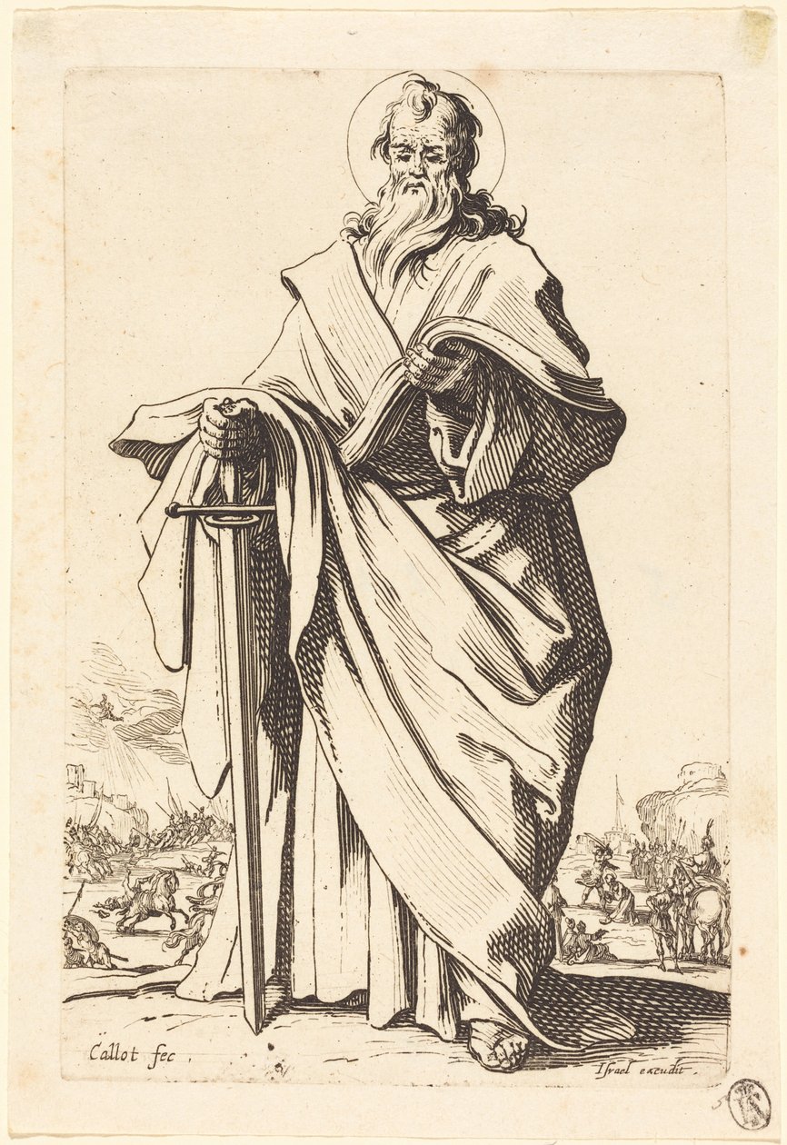 Szent Pál alkotó: Jacques Callot