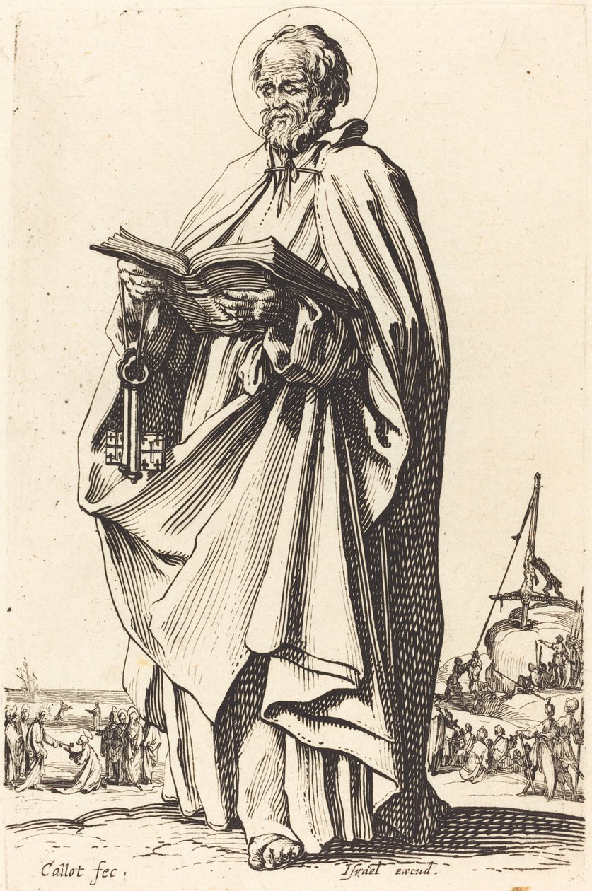 Szent Péter alkotó: Jacques Callot