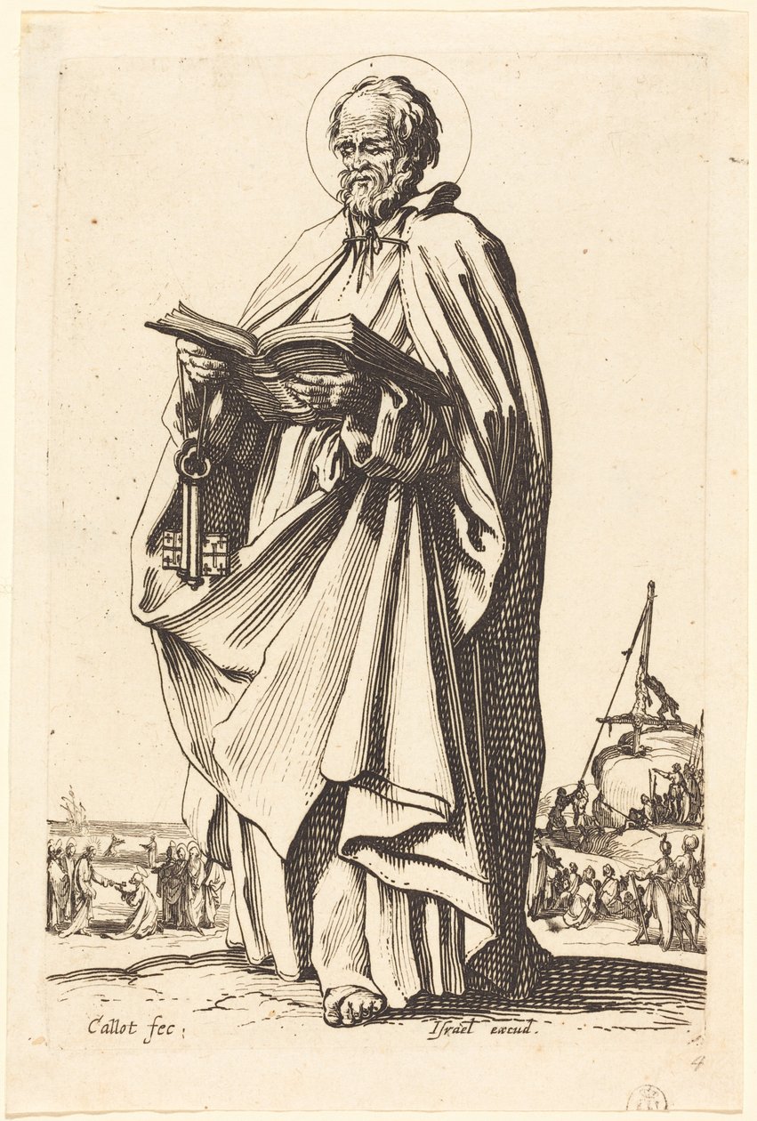 Szent Péter alkotó: Jacques Callot