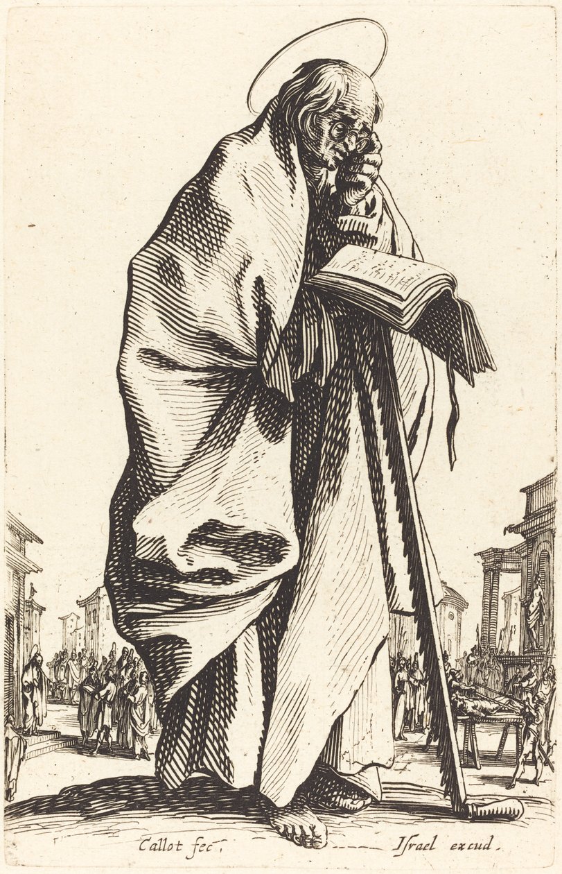 Szent Simon alkotó: Jacques Callot