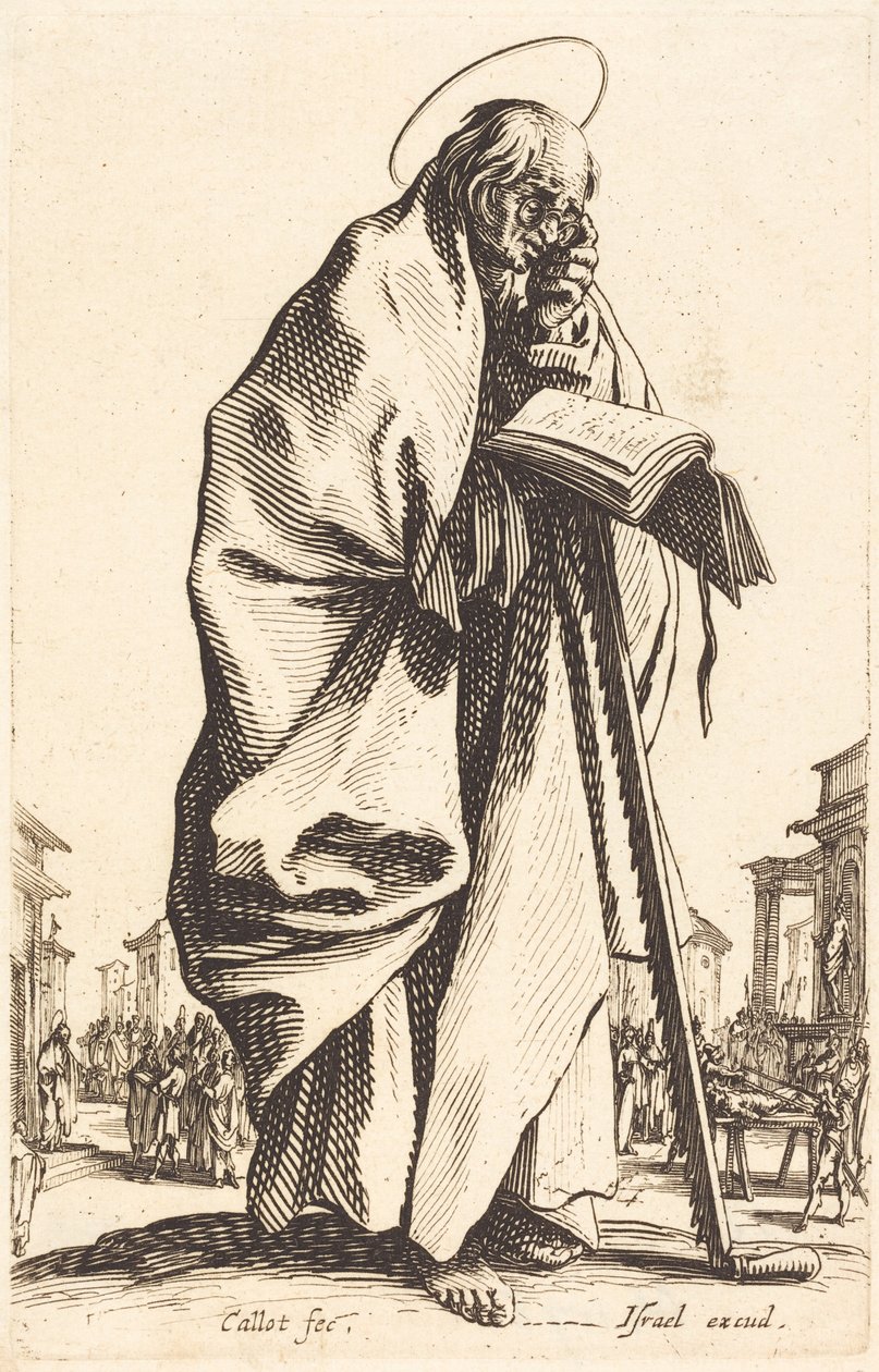 Szent Simon alkotó: Jacques Callot