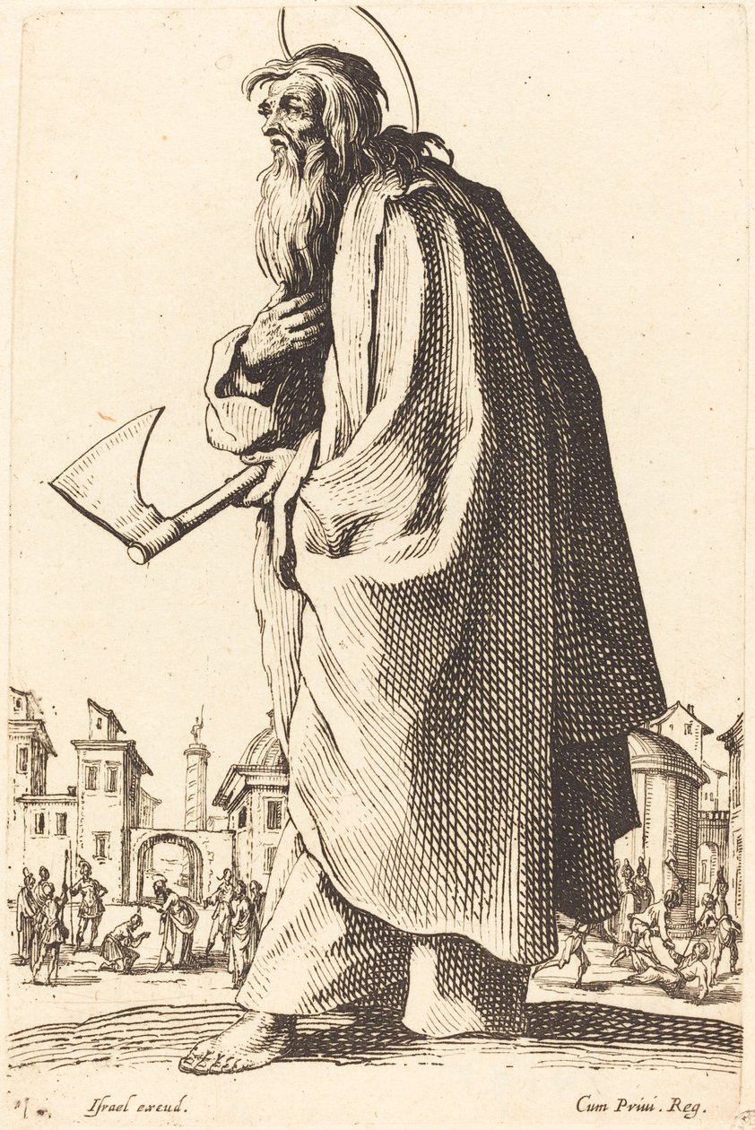 Szent Tádé alkotó: Jacques Callot