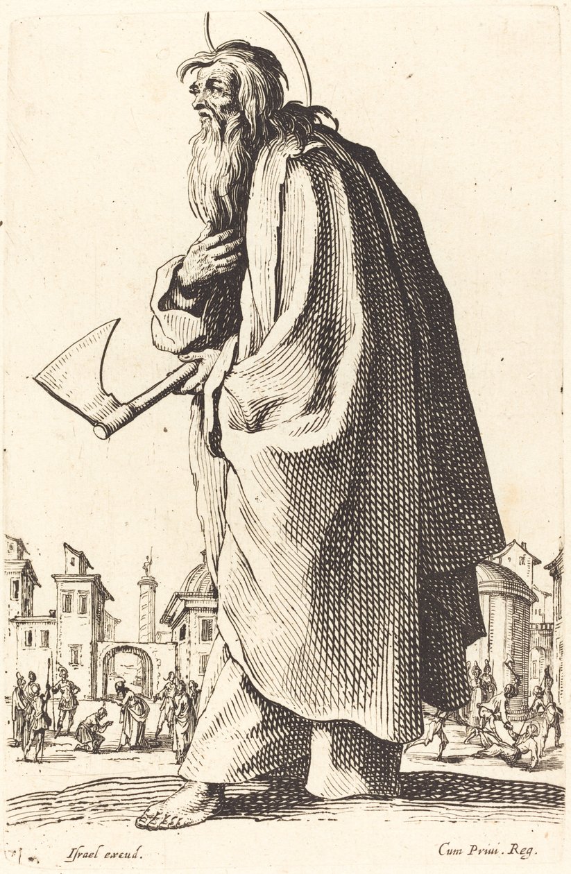 Szent Tádé alkotó: Jacques Callot