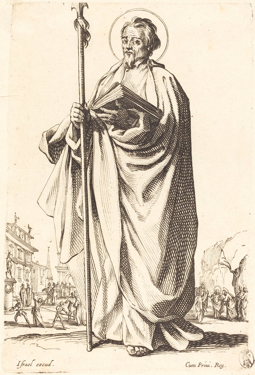 Szent Tamás alkotó: Jacques Callot