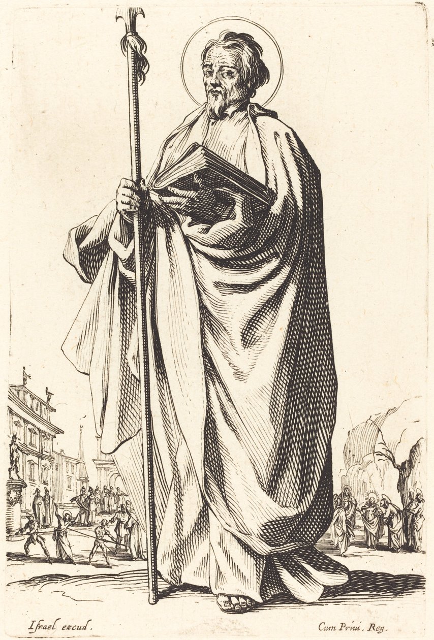 Szent Tamás alkotó: Jacques Callot