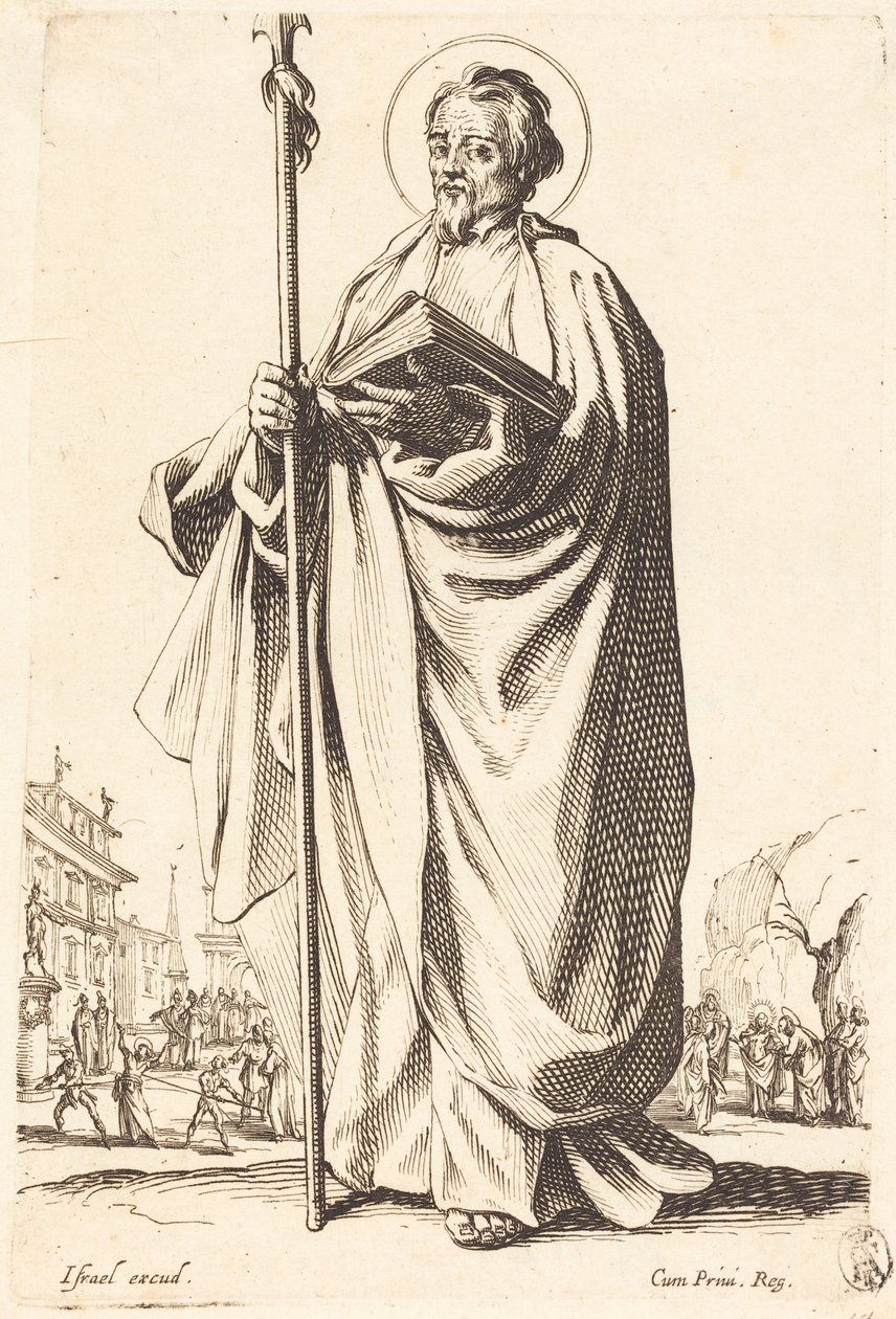 Szent Tamás alkotó: Jacques Callot