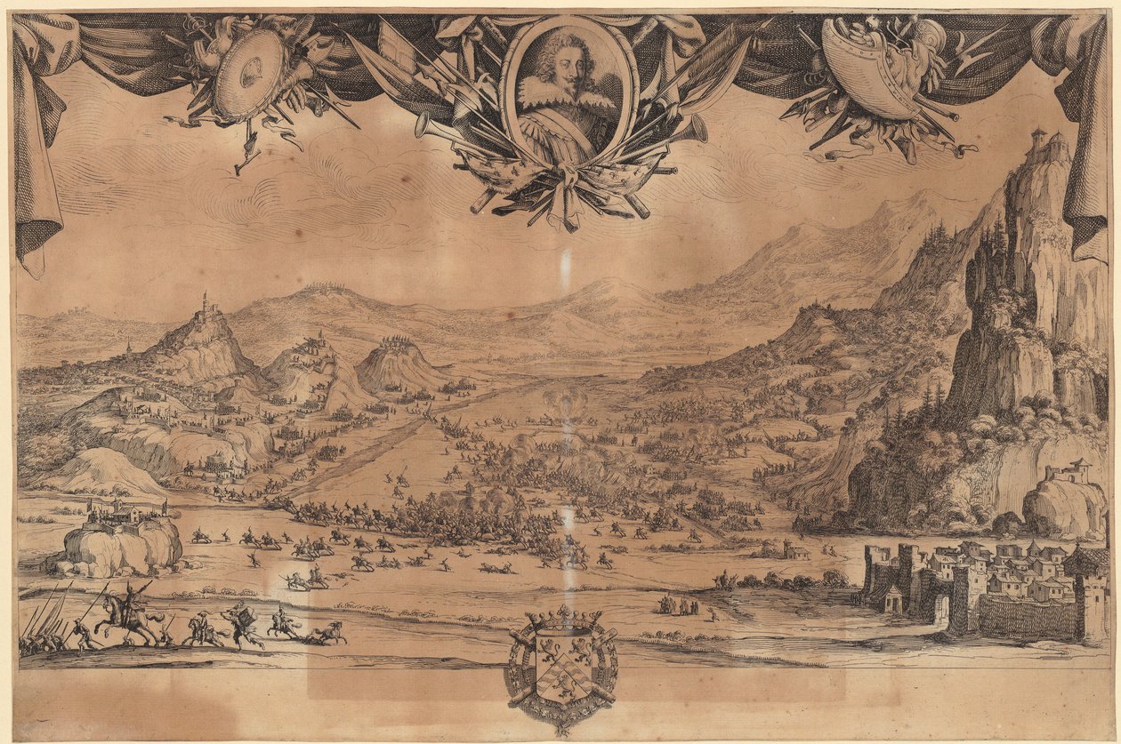Az aviglianói csata alkotó: Jacques Callot