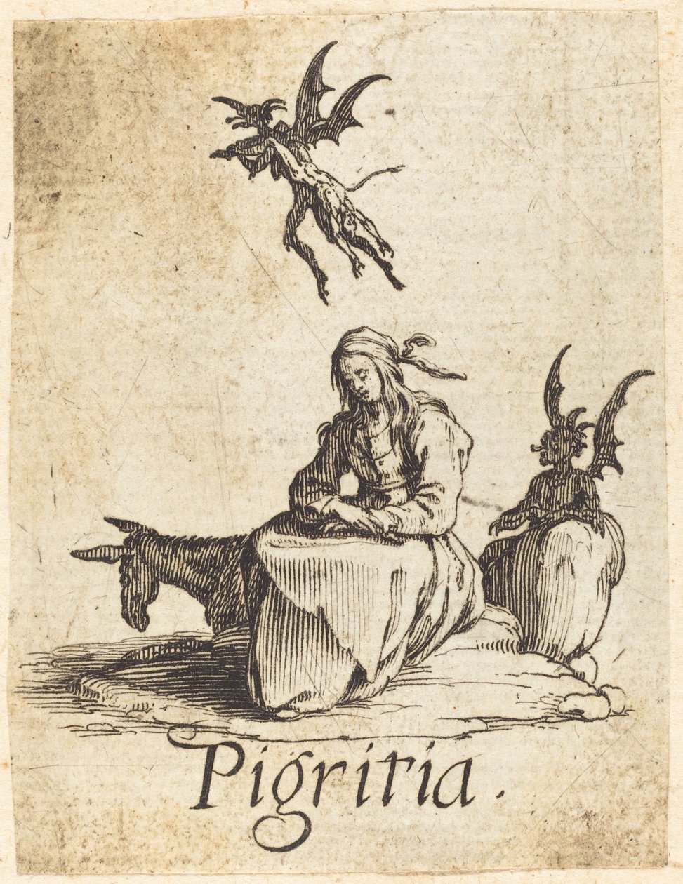 Lajhár alkotó: Jacques Callot