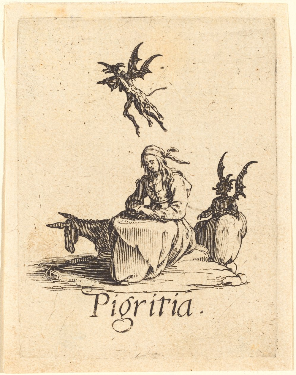 Lajhár alkotó: Jacques Callot