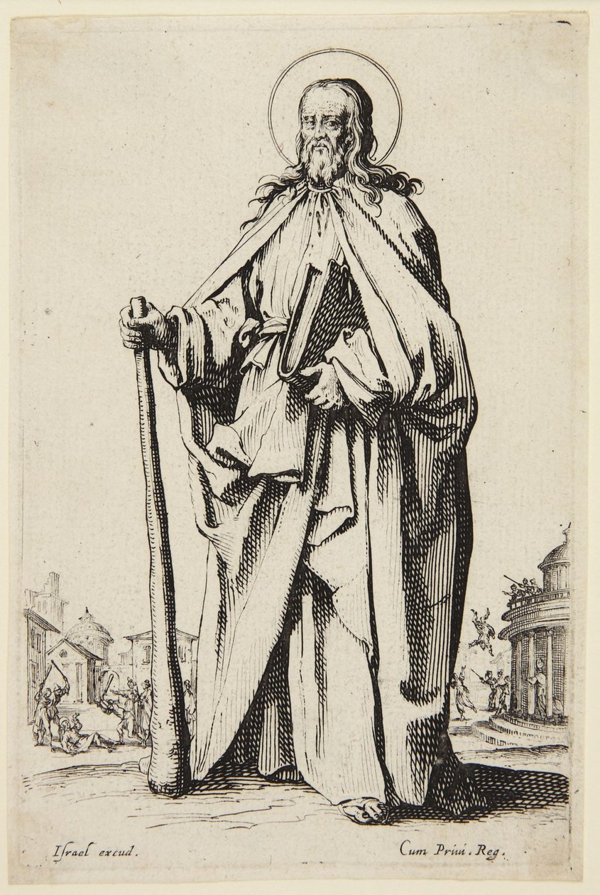 Ifjabb Szent Jakab alkotó: Jacques Callot
