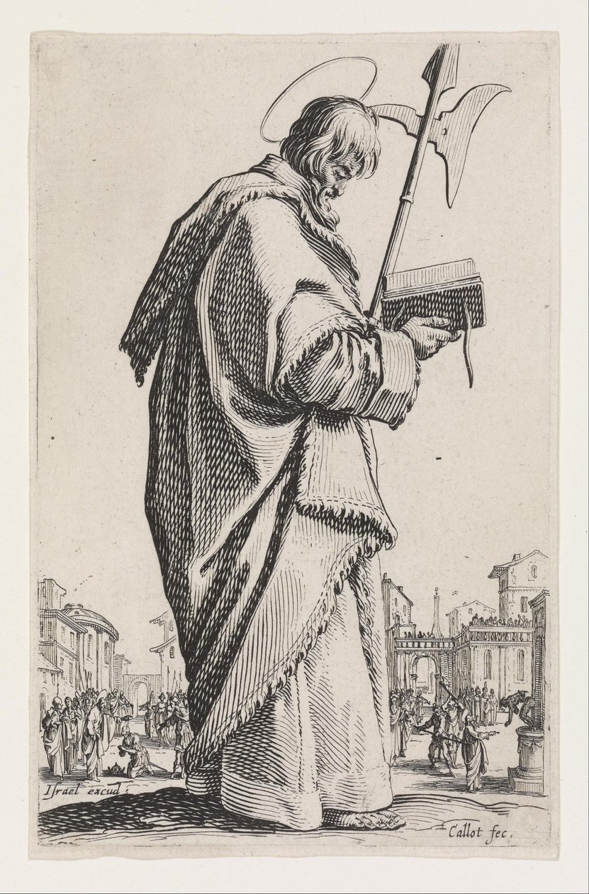Szent Mátyás alkotó: Jacques Callot