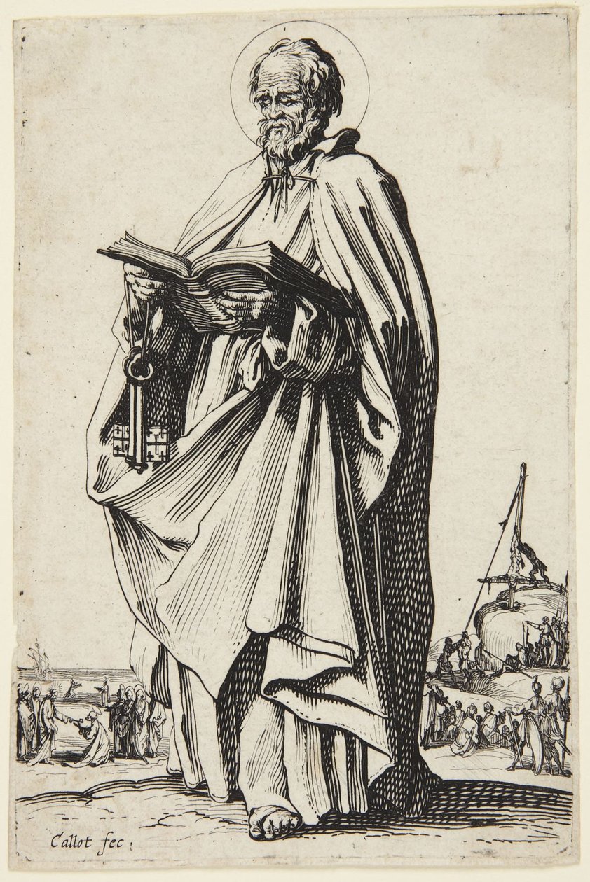 Szent Péter alkotó: Jacques Callot