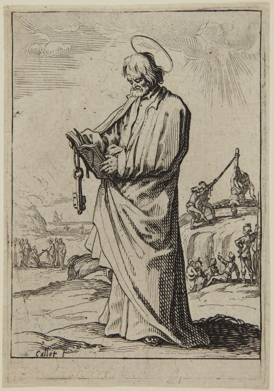 Szent Péter alkotó: Jacques Callot