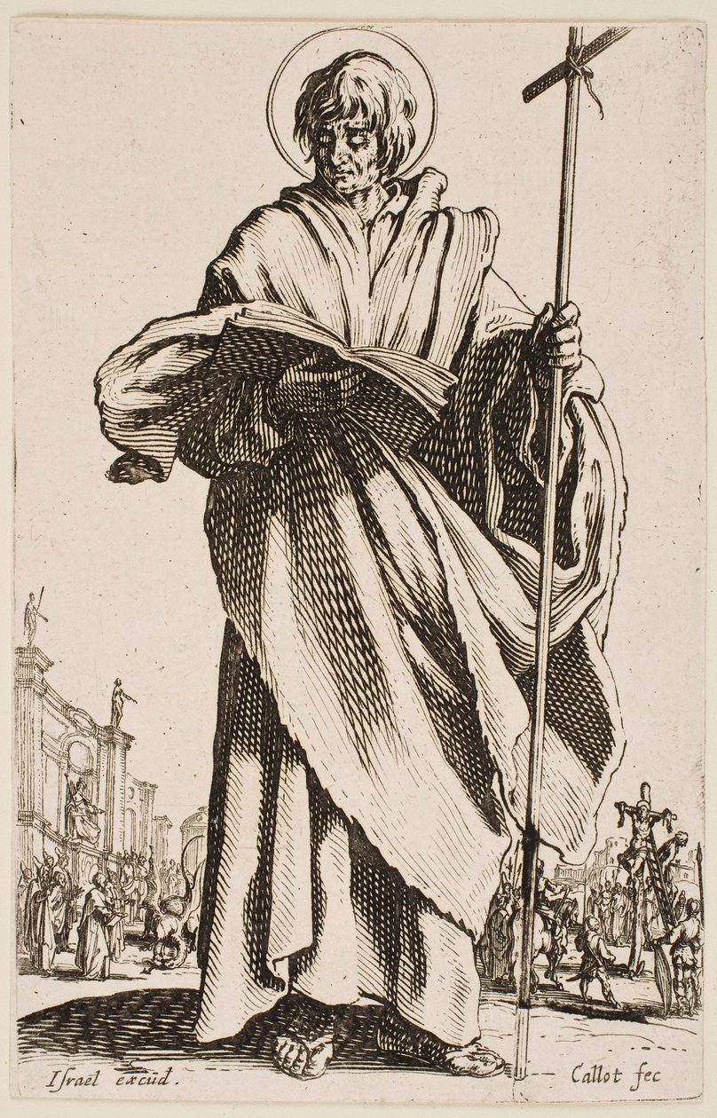 Szent Fülöp, „A nagy apostolok” sorozatból alkotó: Jacques Callot
