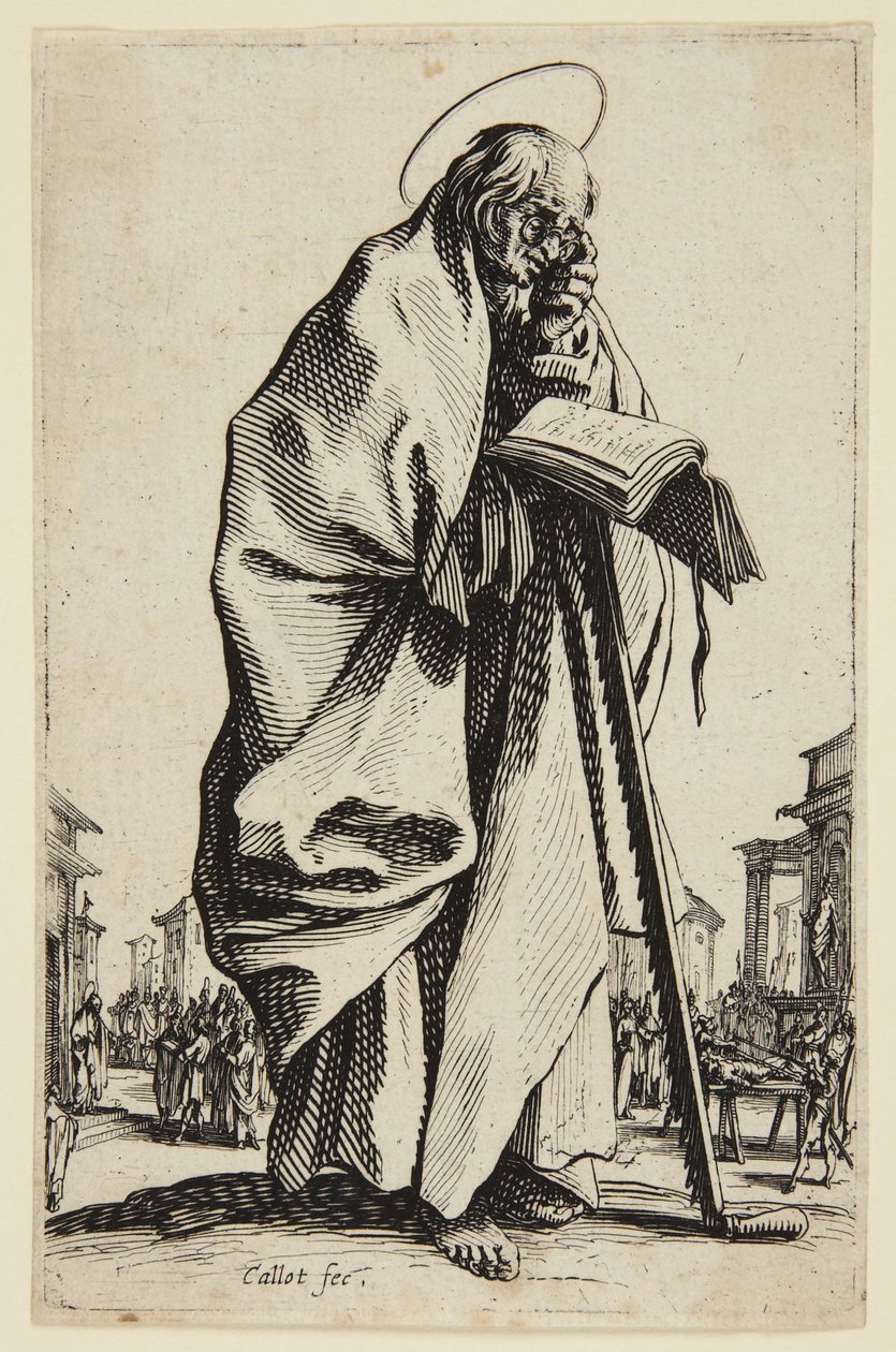 Szent Simon alkotó: Jacques Callot