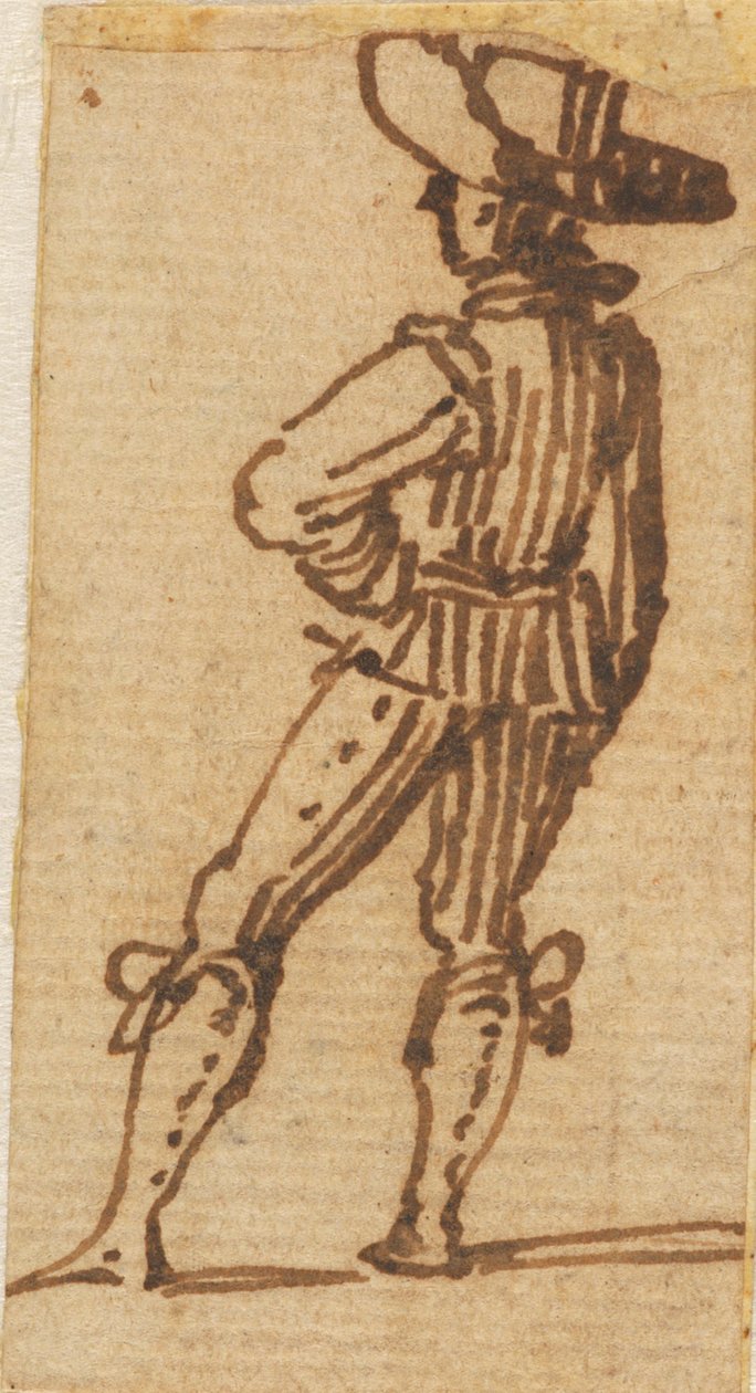 Álló férfi alkotó: Jacques Callot