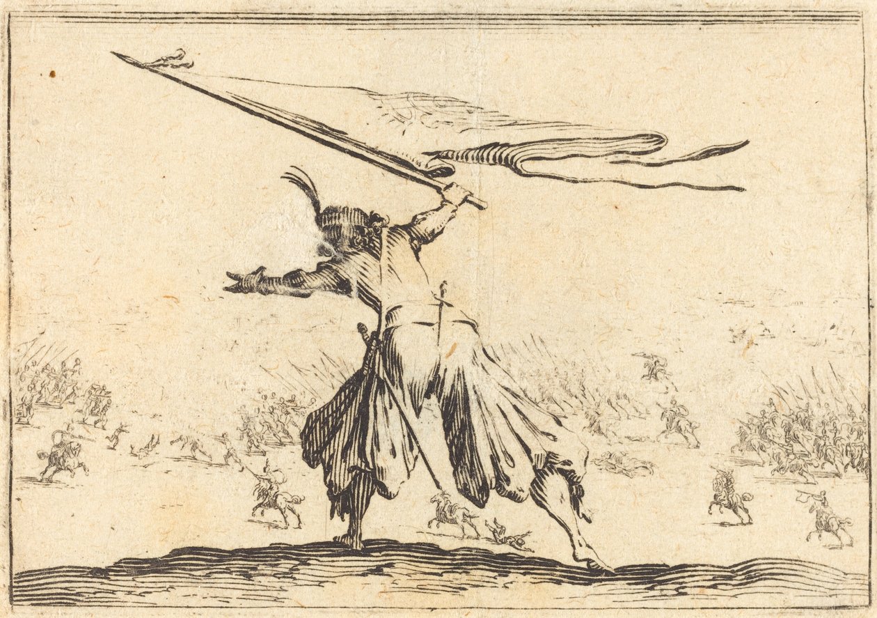 Szabványhordozó alkotó: Jacques Callot