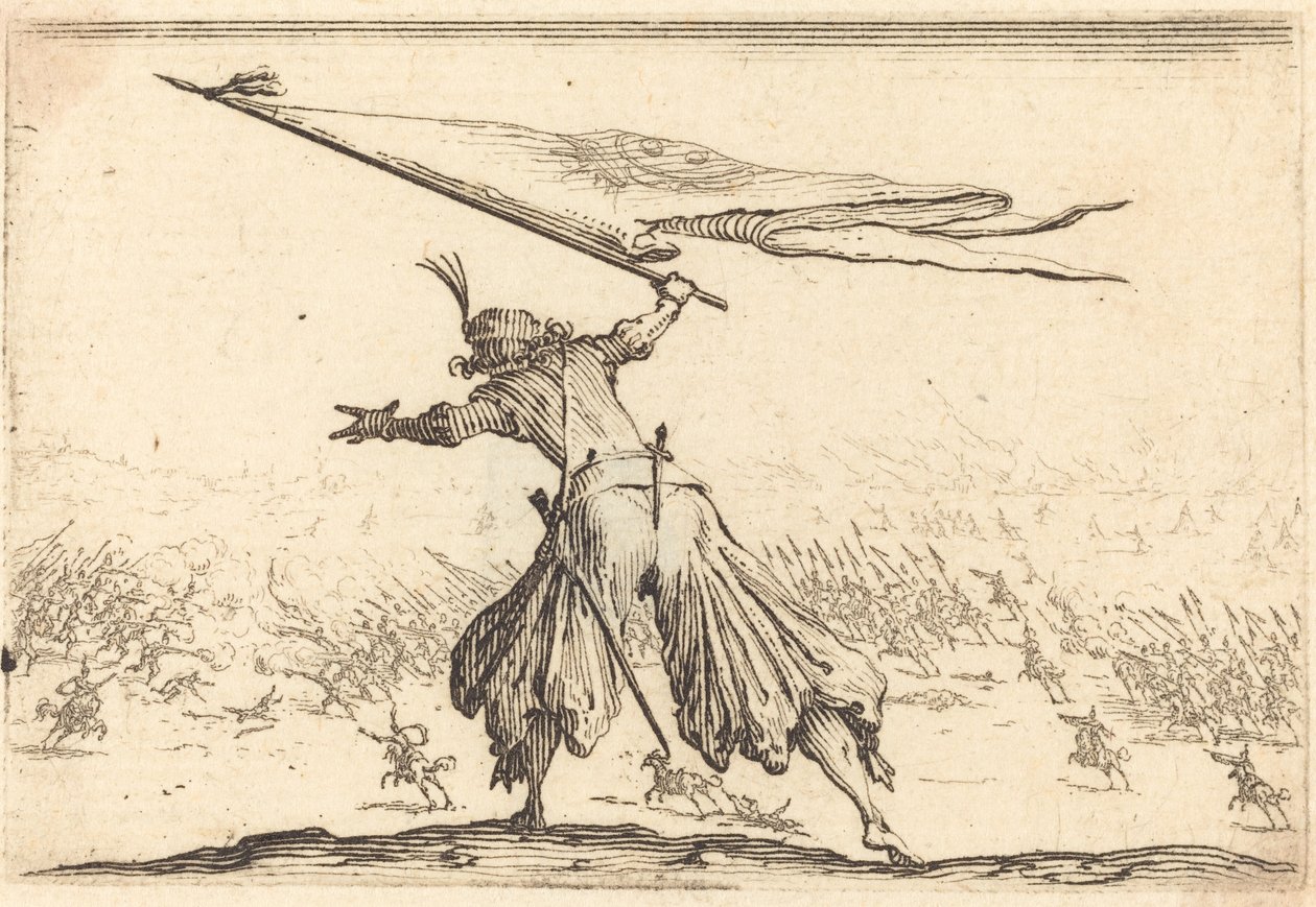 Szabványhordozó alkotó: Jacques Callot