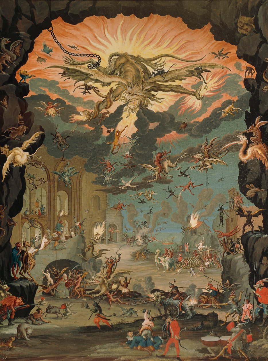 Szent Antal megkísértése, Jacques Callot (1592-1635) alkotó: Jacques Callot