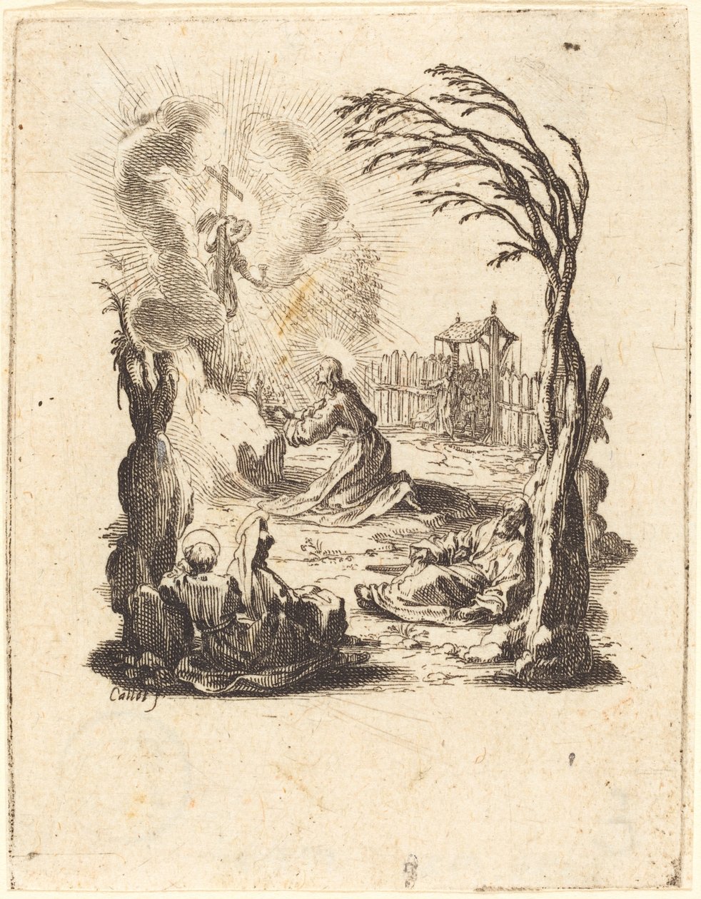 Az agónia a kertben alkotó: Jacques Callot