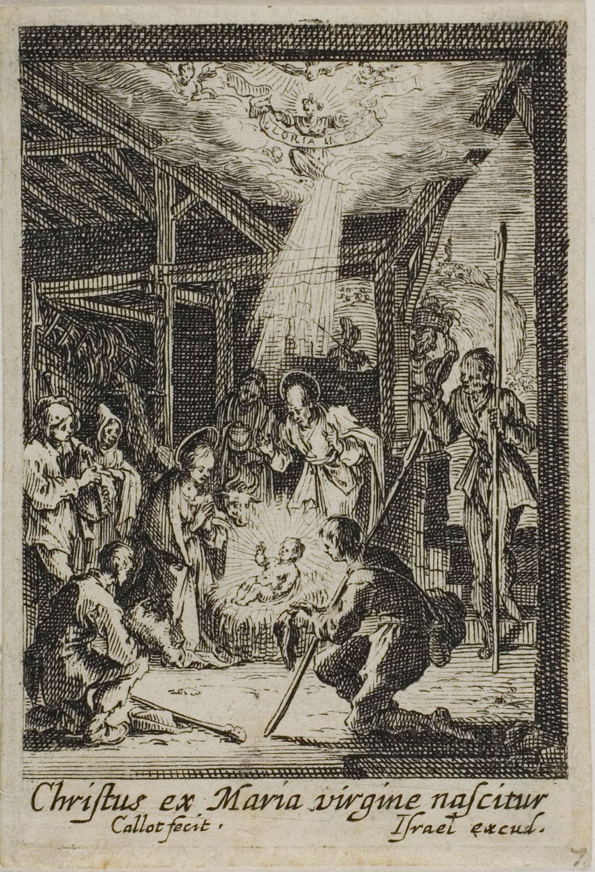 Jézus születése, A Szűzanya életéből alkotó: Jacques Callot
