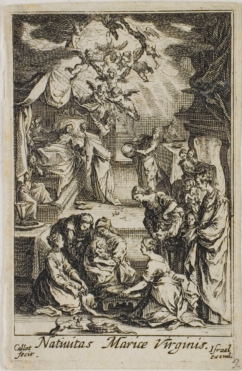Szűz Mária születése, A Szűzanya életéből alkotó: Jacques Callot
