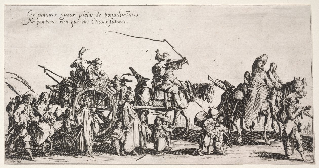 A csehek alkotó: Jacques Callot