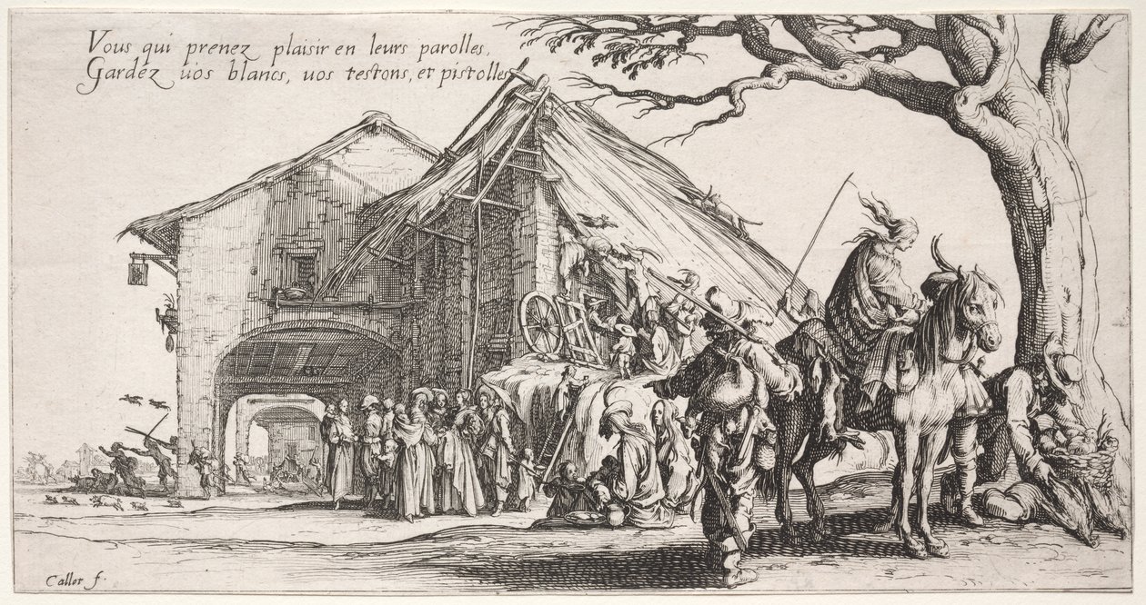 The Bohemians: A megállóhely: A jósnő alkotó: Jacques Callot