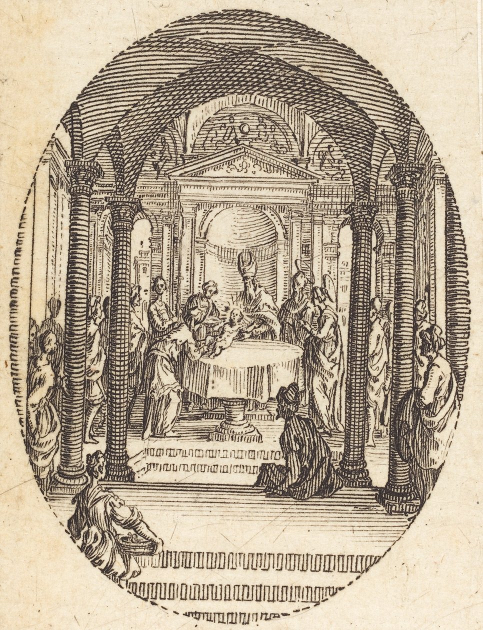 A körülmetélés alkotó: Jacques Callot