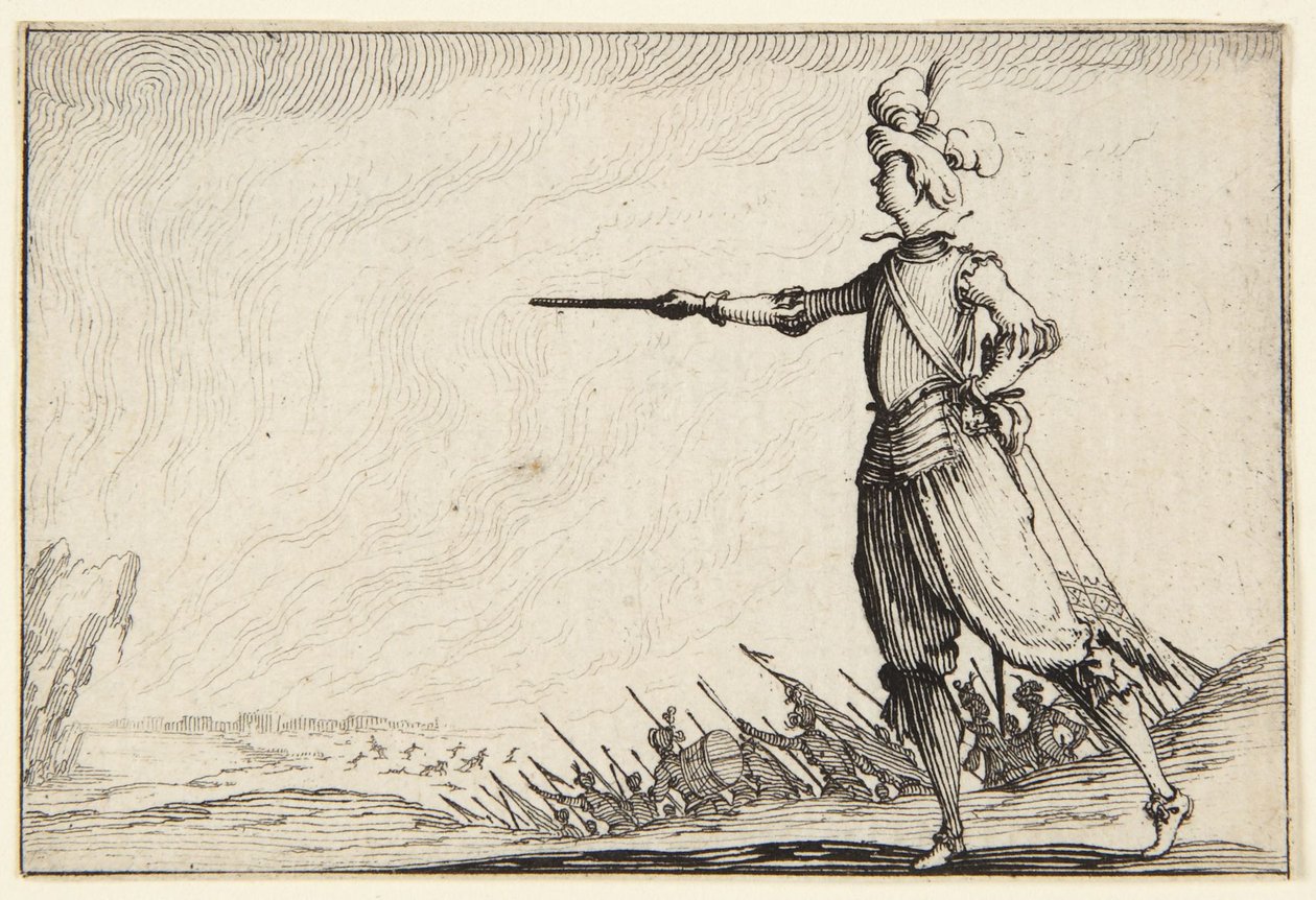 A gyalogos parancsnok alkotó: Jacques Callot