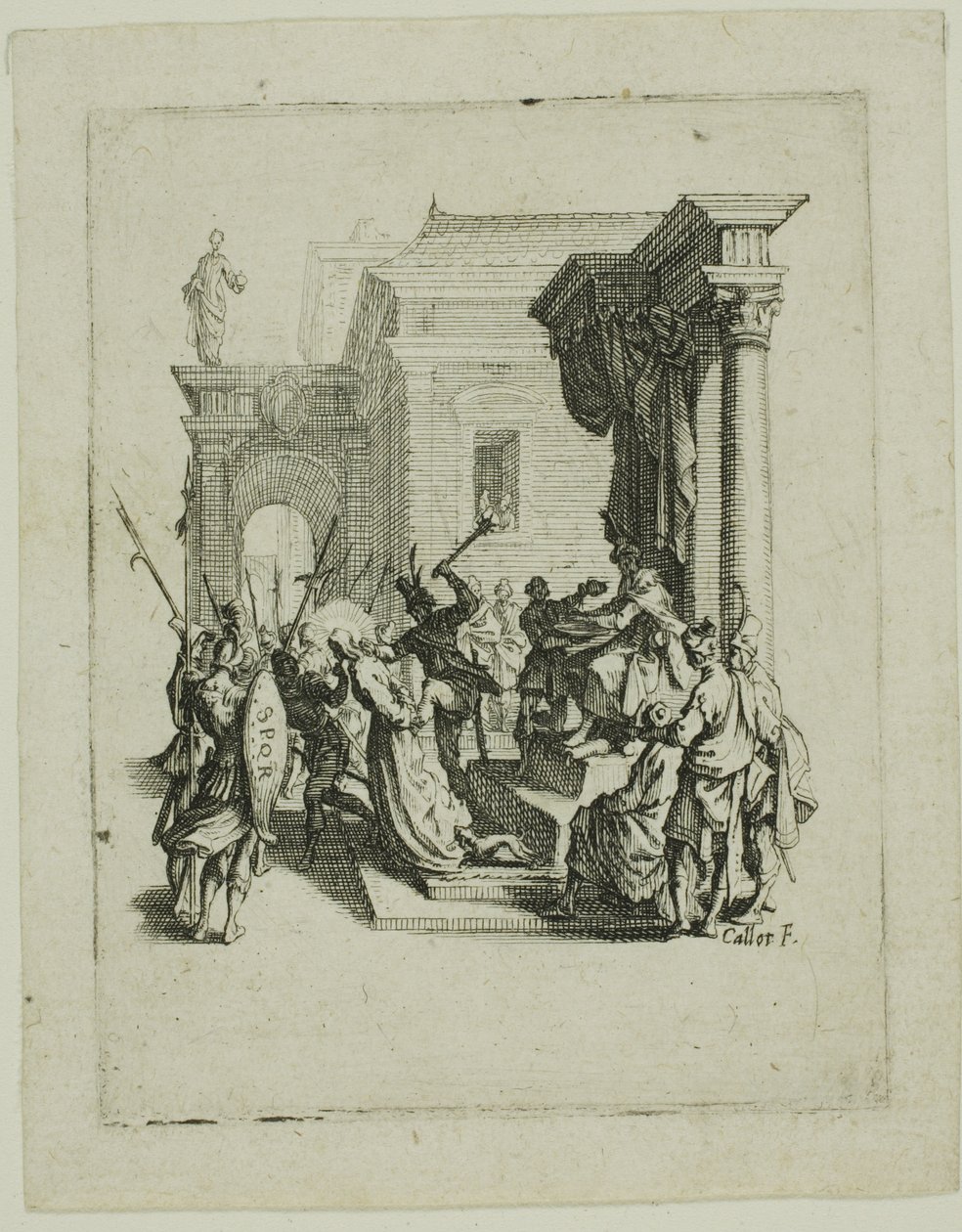 A halálra ítélés, A kis szenvedélyből alkotó: Jacques Callot