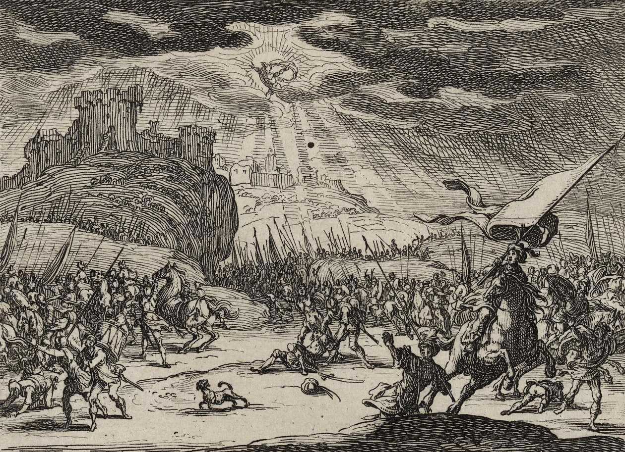 Szent Pál megtérése, 1635 alkotó: Jacques Callot