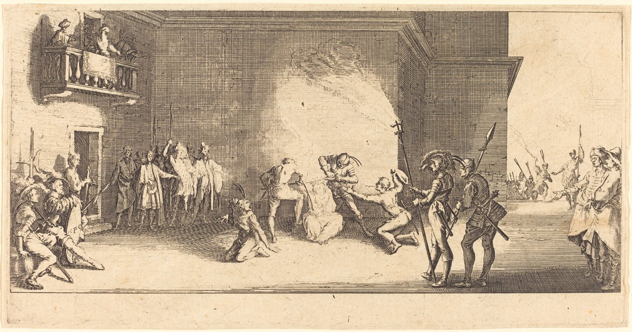 A töviskoronázás alkotó: Jacques Callot