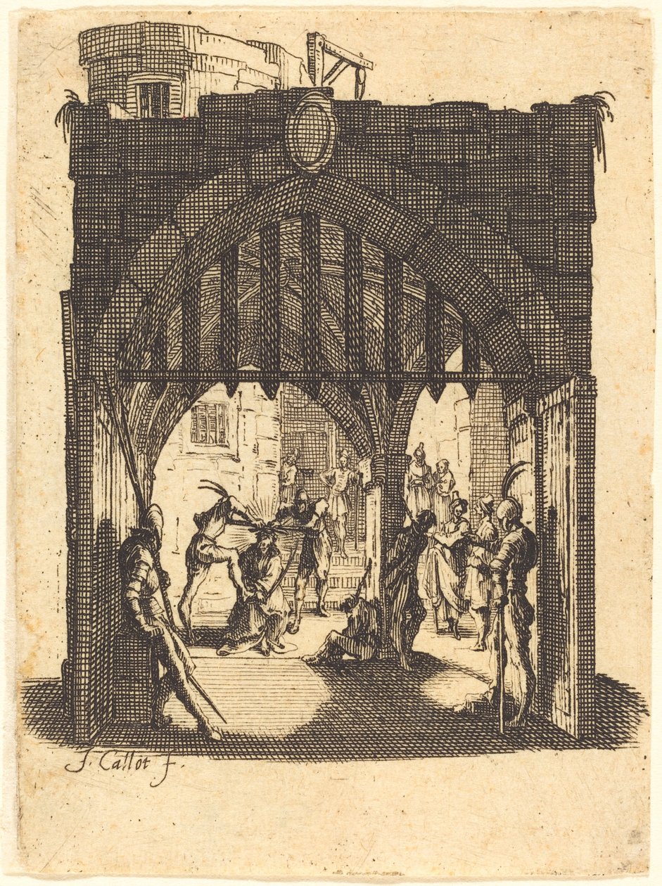 A töviskoronázás alkotó: Jacques Callot