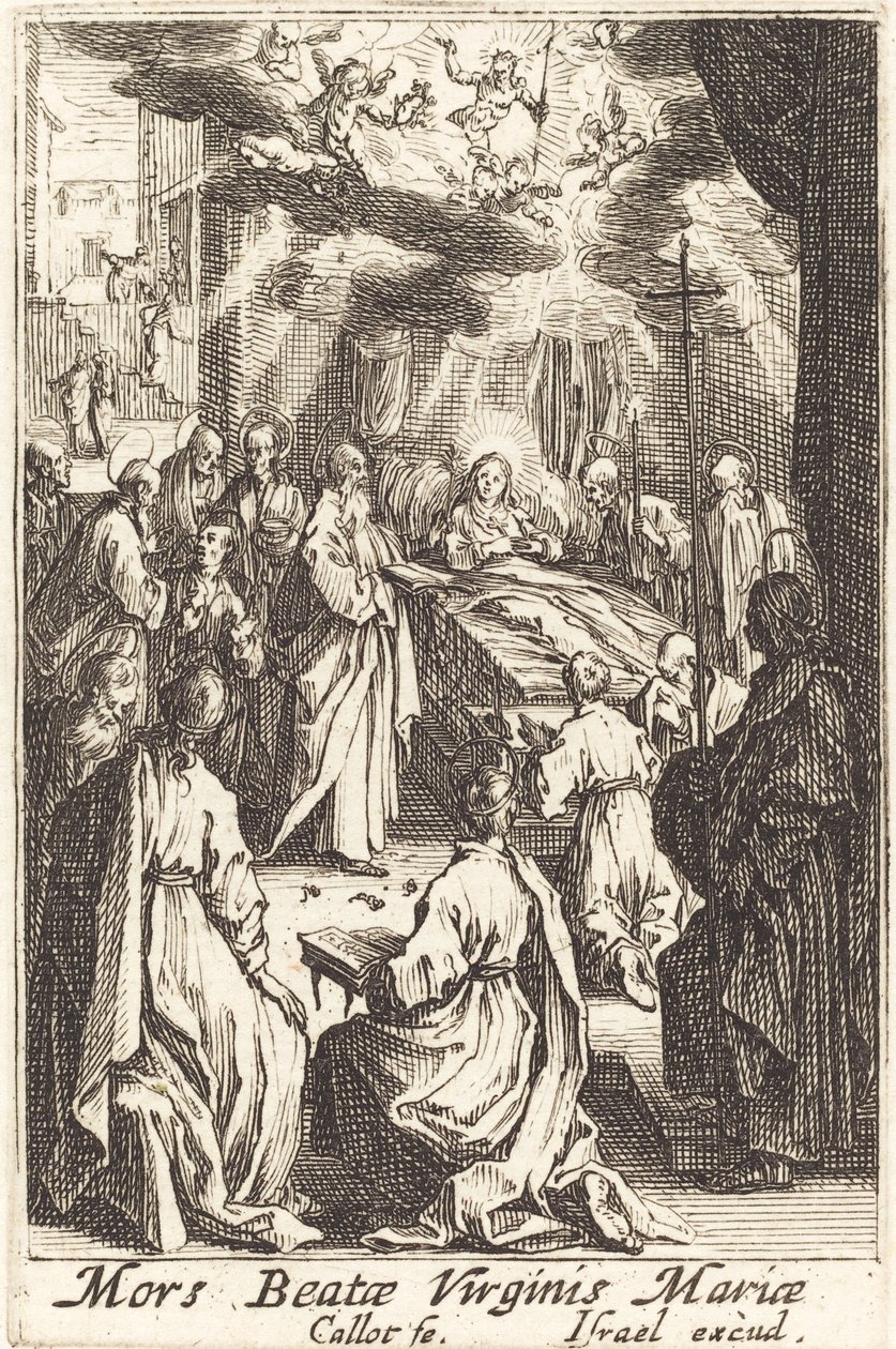 A Szűz halála alkotó: Jacques Callot