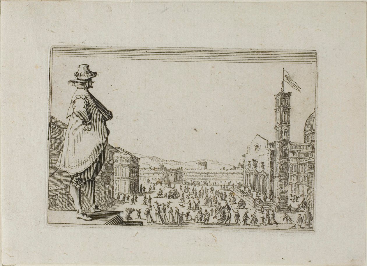 A firenzei dóm, a Caprices-ből alkotó: Jacques Callot