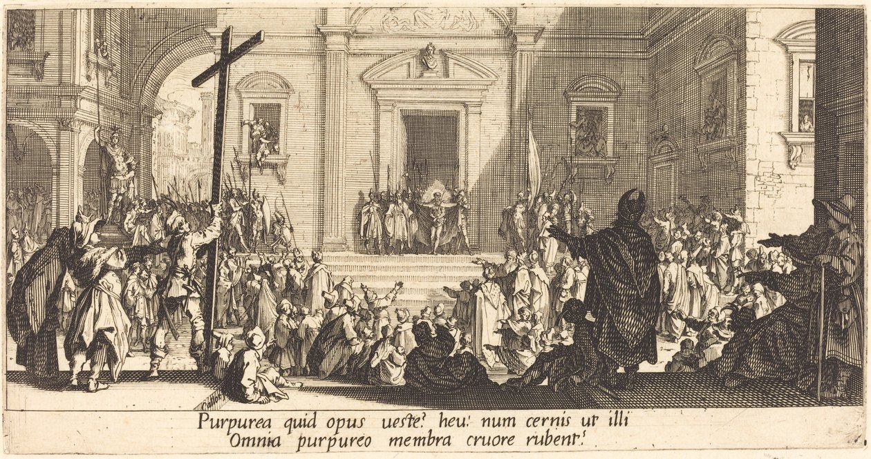 Az Ecce Homo c. 1618. alkotó: Jacques Callot