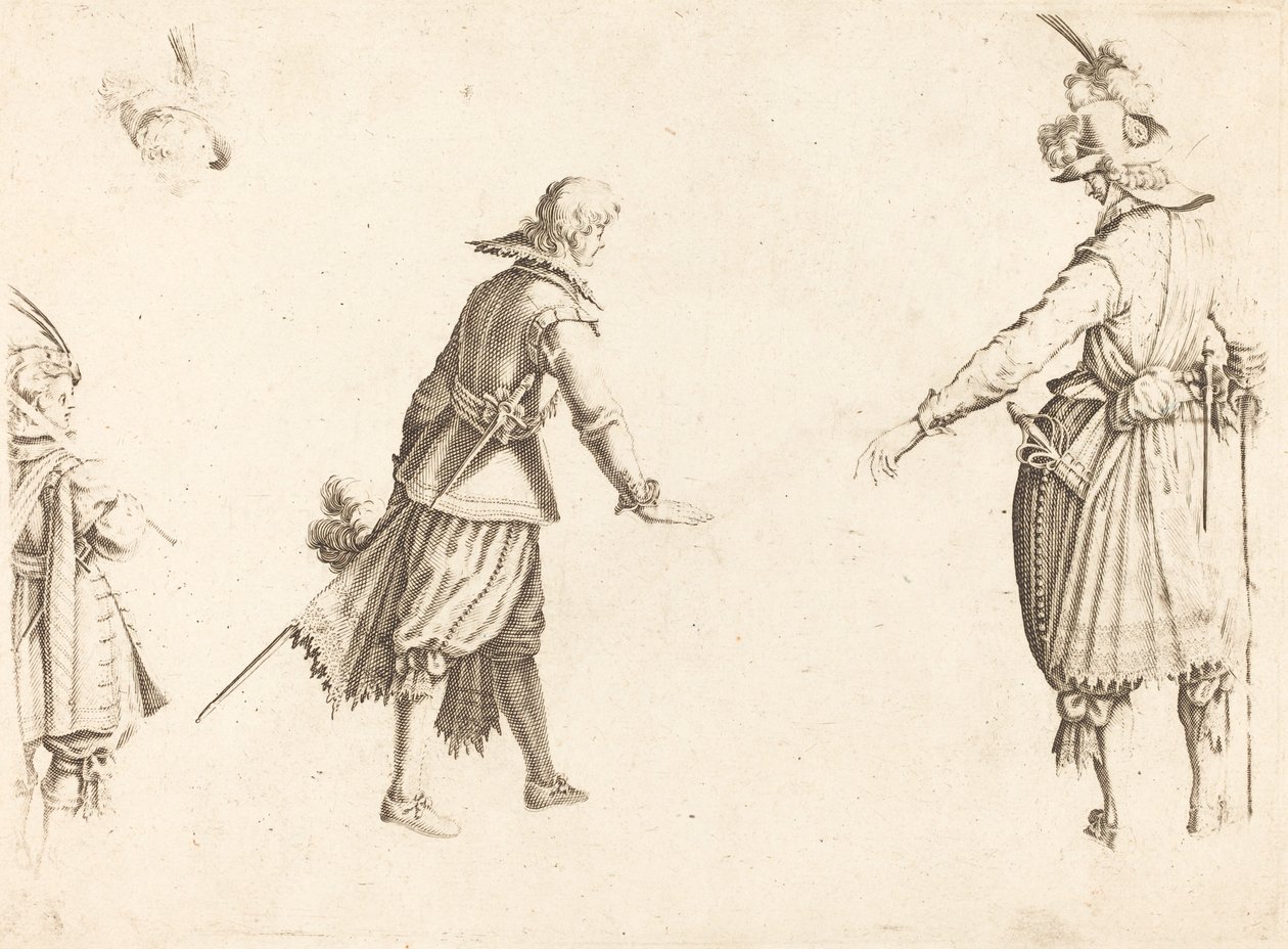A csapatok besorolása alkotó: Jacques Callot