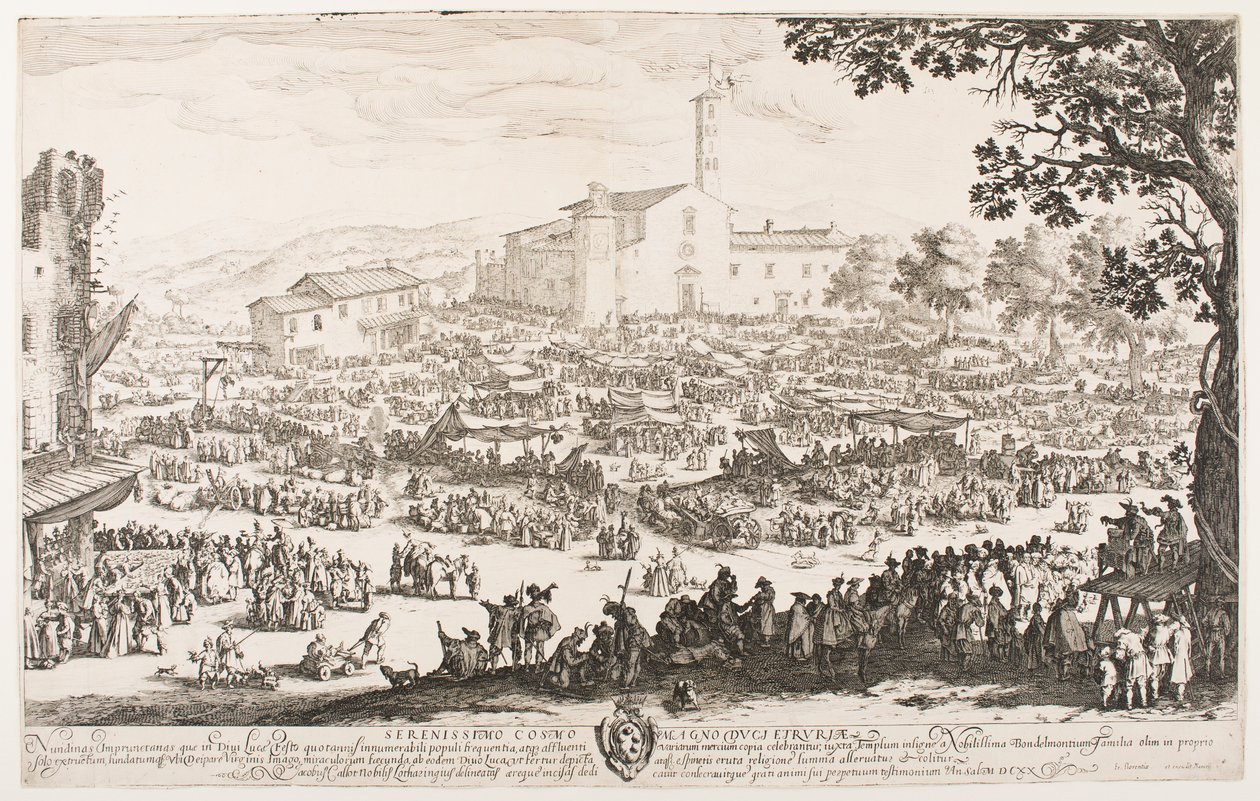 A l’imprunetai vásár alkotó: Jacques Callot