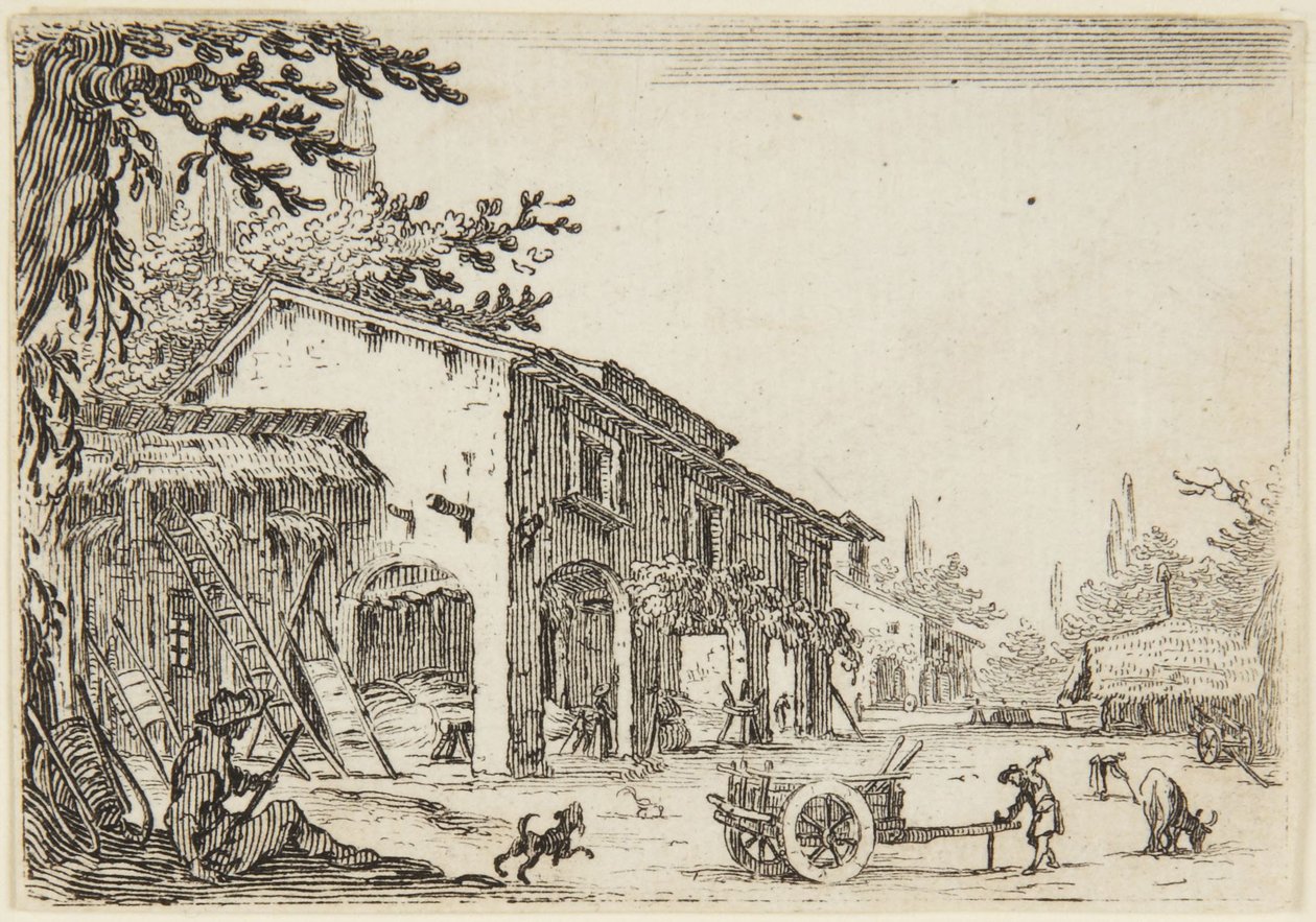 A tanya alkotó: Jacques Callot