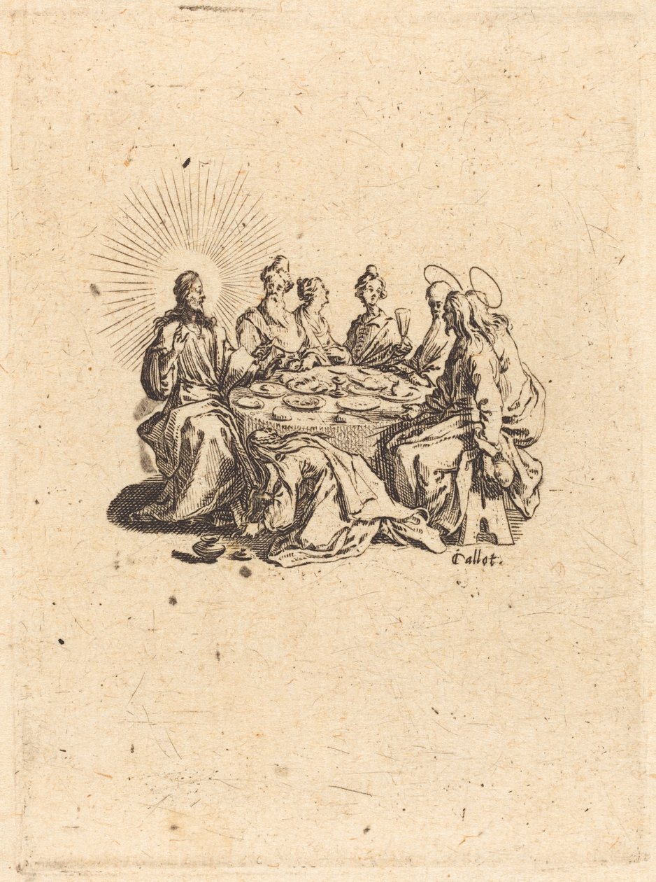 A farizeusok ünnepe alkotó: Jacques Callot