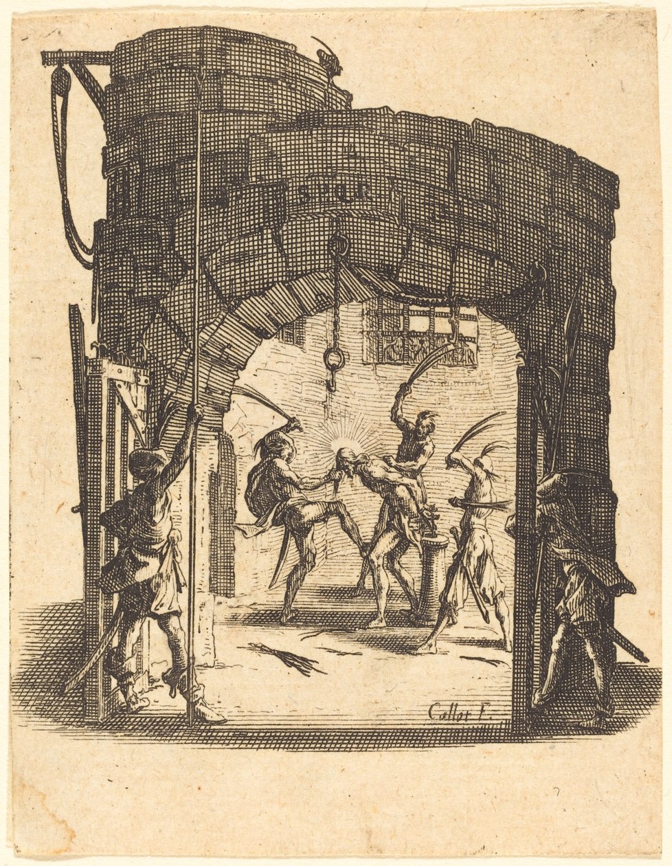 A zászlózás alkotó: Jacques Callot