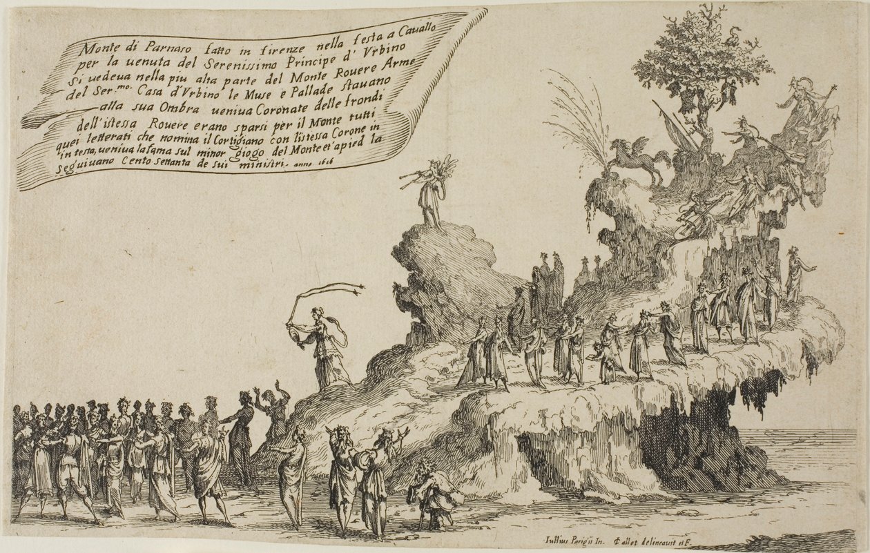 A Parnasszus-hegy úszója, A szépség háborújából alkotó: Jacques Callot